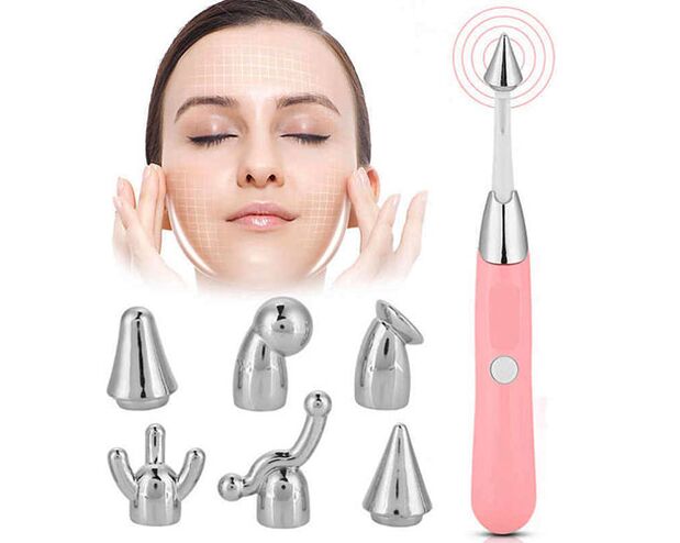 Good anti-wrinkle facial massagers have multiple attachments