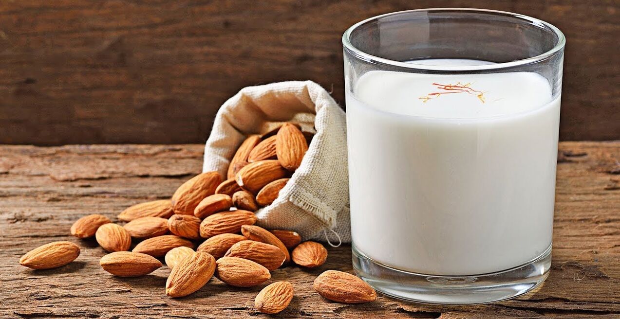 There are skin-rejuvenating foods, like almond milk. 